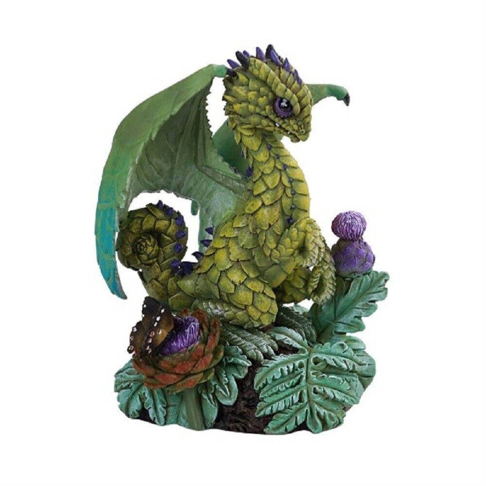 Artichoke Dragon Figurine by Stanley Morrison New