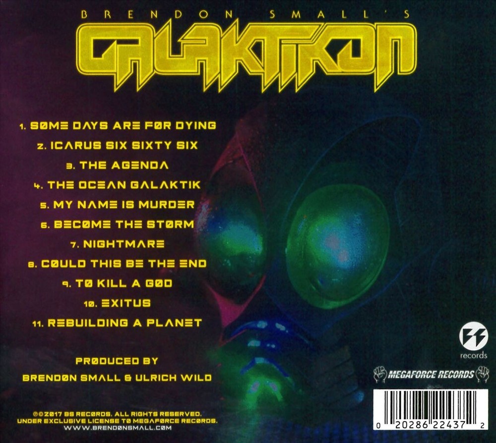 Brendon Small Galaktikon Ii: Become The Storm New Cd