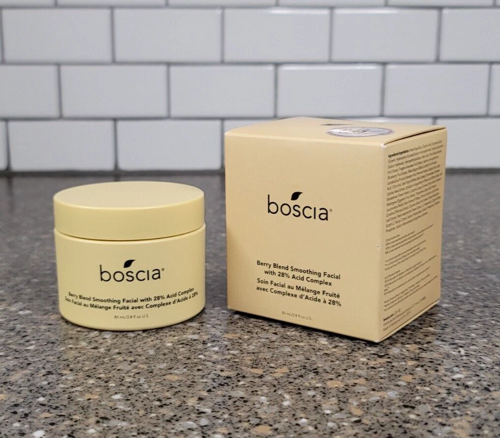 boscia Berry Blend Smoothing Facial With 28 Acid Complex Full Size Fresh-image