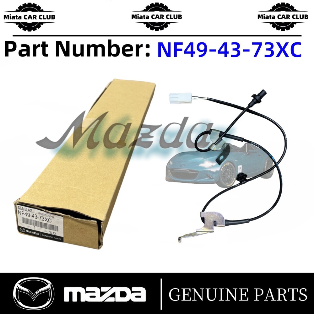 2006-2015 Mazda MX-5 Miata OEM Front Left ABS Speed Sensor NF49-43-73XC