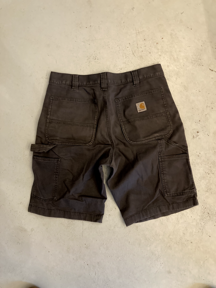 Carhartt Men’s Relaxed Fit Carpenter Shorts Work Shorts Size 32x11 Utility, Gray