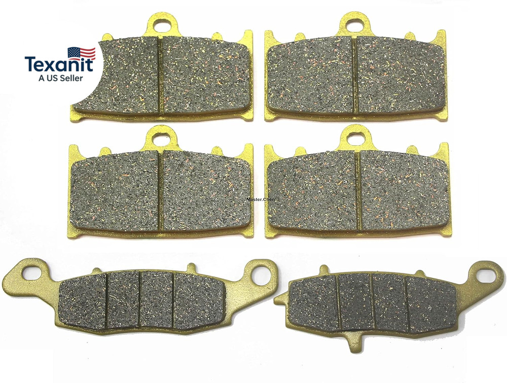 Front Rear Brake Pads for Kawasaki VN 1700 Vulcan Voyager Vaquero 2009 2010 2011