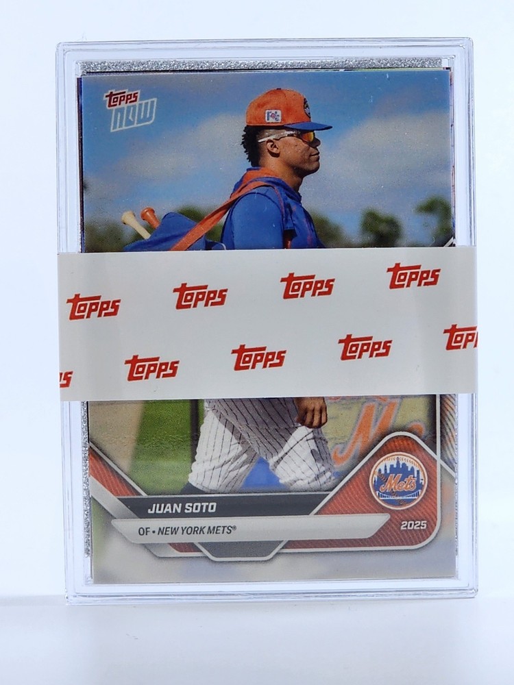 2025 New York Mets Topps NOW Road to Opening Day 10-Card Team Set