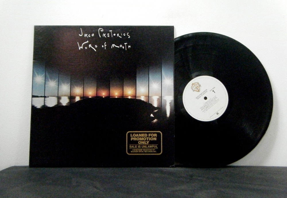 JACO PASTORIUS  LP Word of Mouth 1981  Warner Brothers  jazz  vinyl