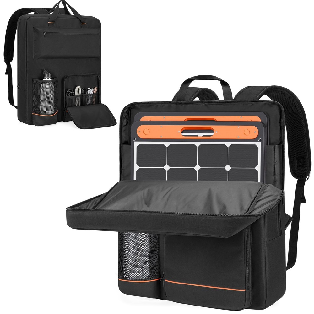 HODRANT Solar Panel Storage Bag, Travel Backpack Compatible with Jackery Sola...