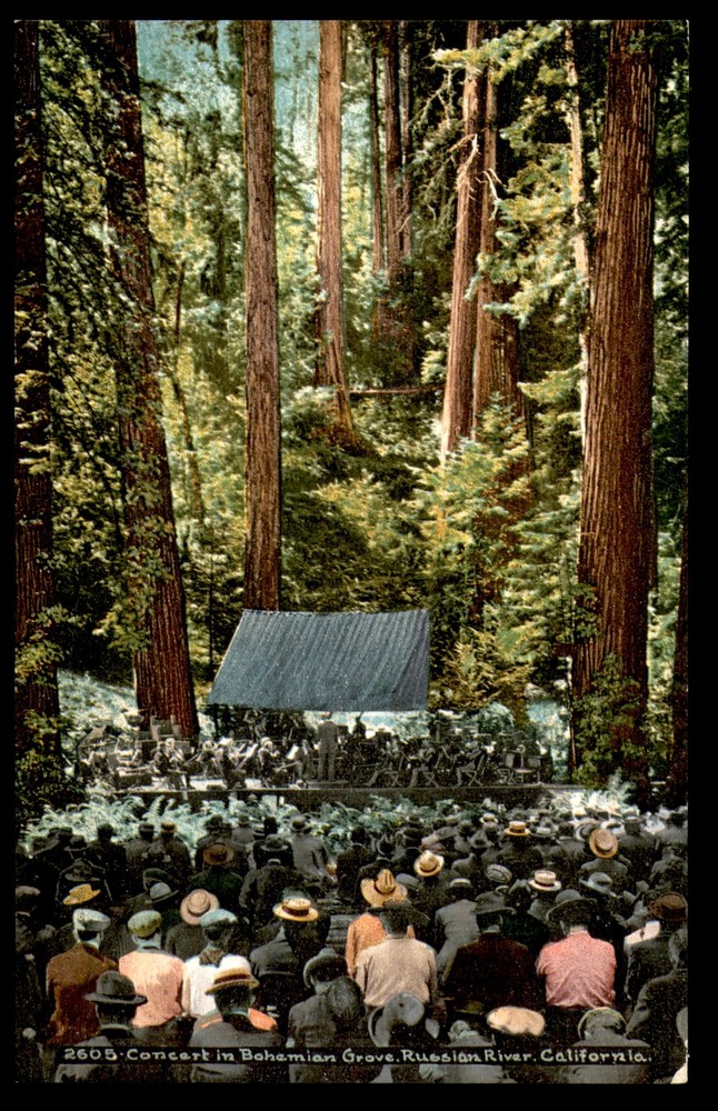 Postcard Concert in Bohemian Grove CA