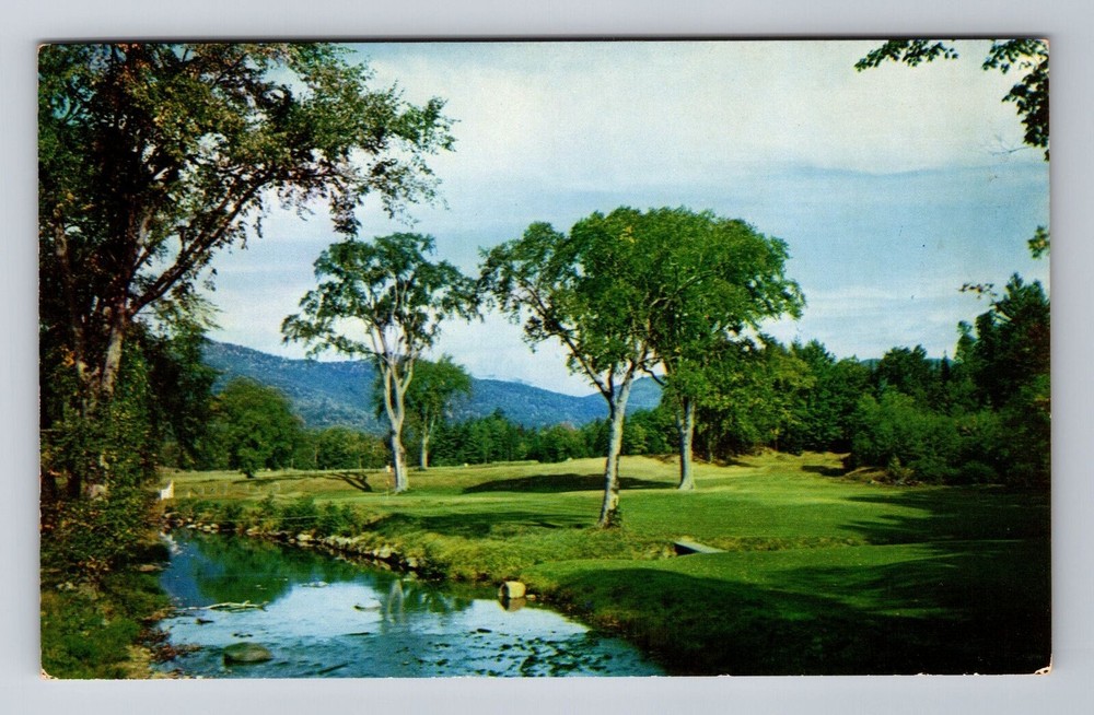 Jackson NH-New Hampshire, Eagle Mountain House, Golf Course, Vintage Postcard