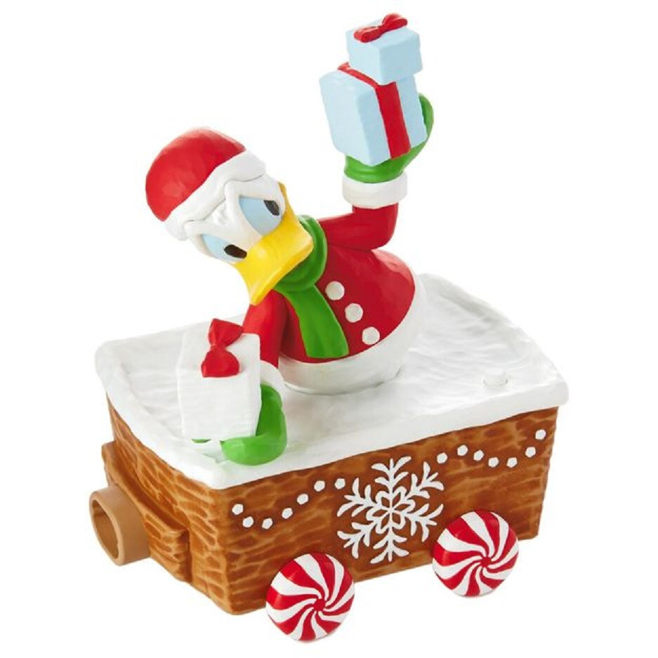 Hallmark Donald Duck Disney Train Express Band Music Motion See Description NEW