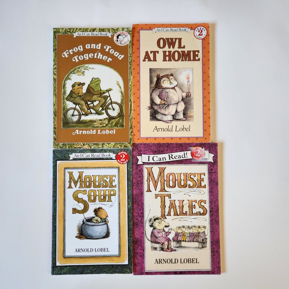 Arnold Lobel I Can Read Level 2 Lot Of 4 Frog Toad Mouse Soup  Tales Owl At Home