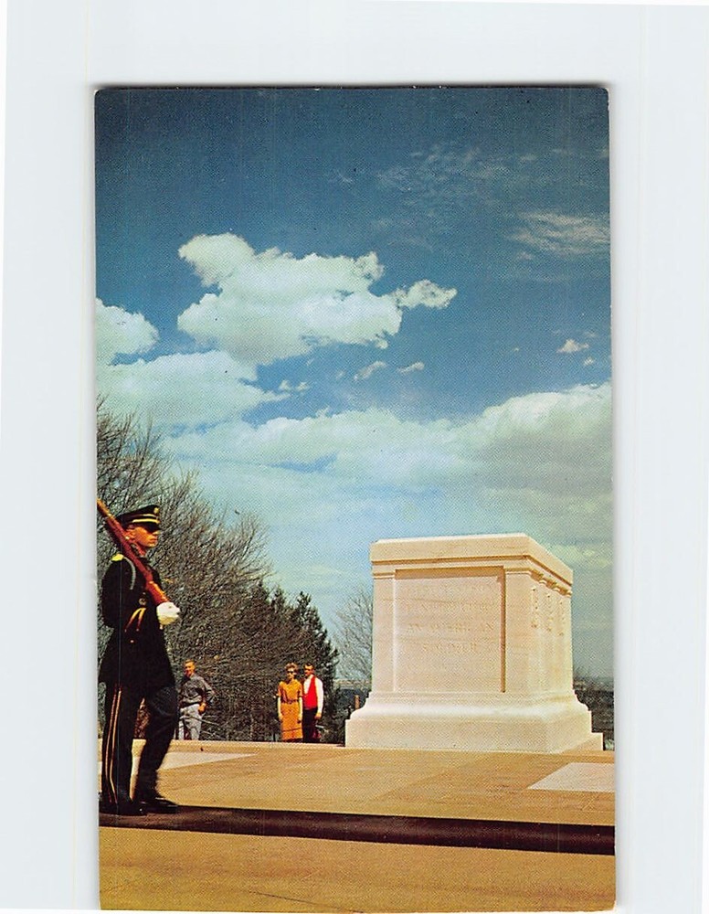 Postcard The Tomb of the Unknown Soldier Arlington National Cemetery Virginia