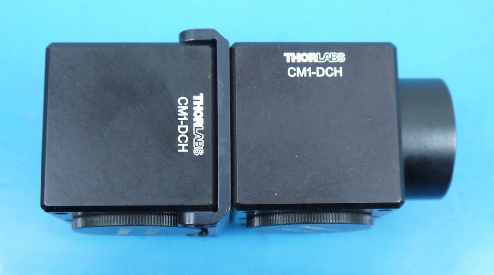 Thorlabs CM1-DCH 30mm Cage Cubes, w/ SM1CP2's and FFM1's (Qty-2)