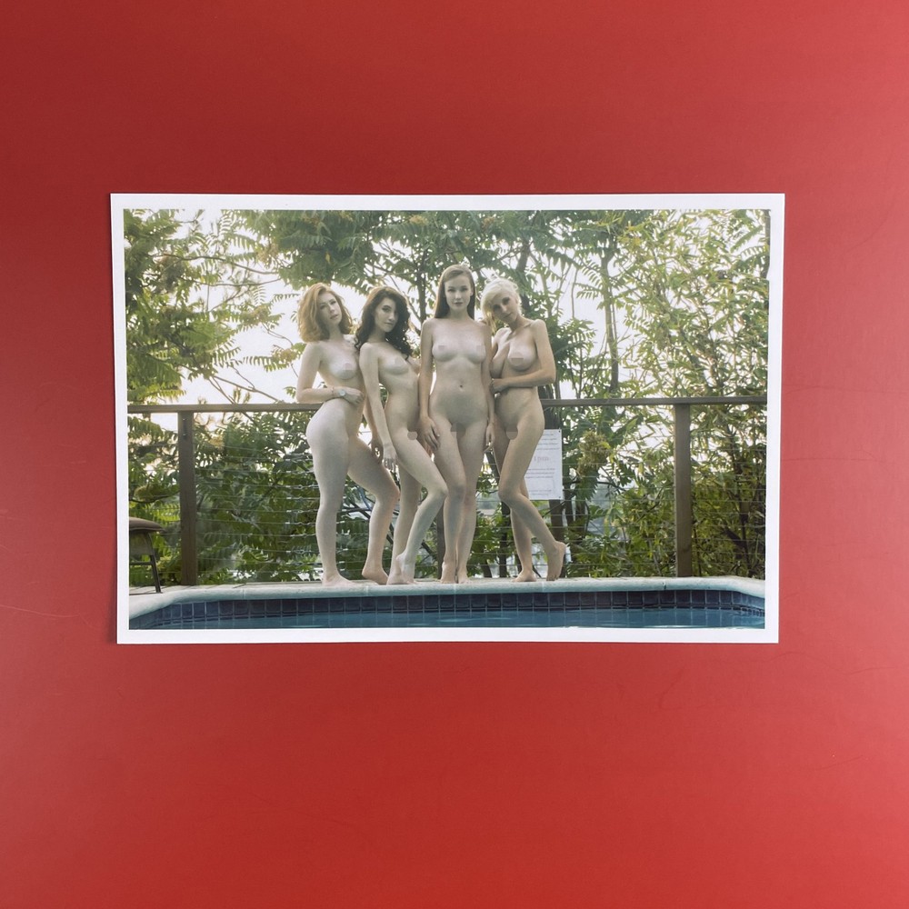 4x6 Beautiful Nude Babewatch Models Risqué Collectible Photograph Print 3565