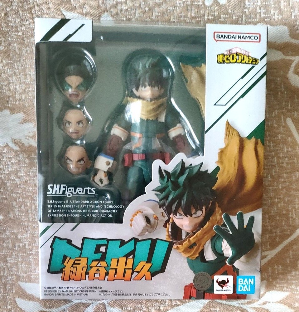 S.H.Figuarts Izuku Midoriya Deku Action Figure My Hero Academia SHF SH Bandai