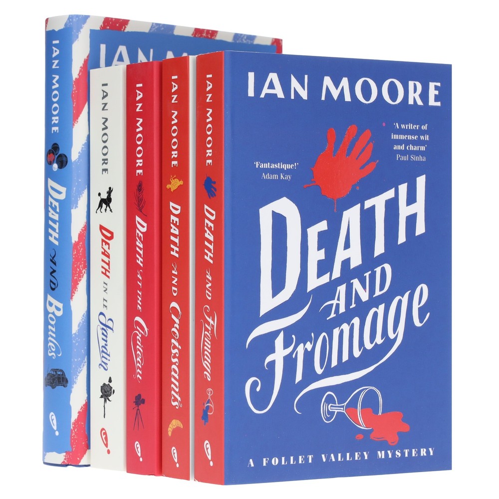 A Follet Valley Mystery By Ian Moore 5 Books Collection Set - Fiction - PB/HB