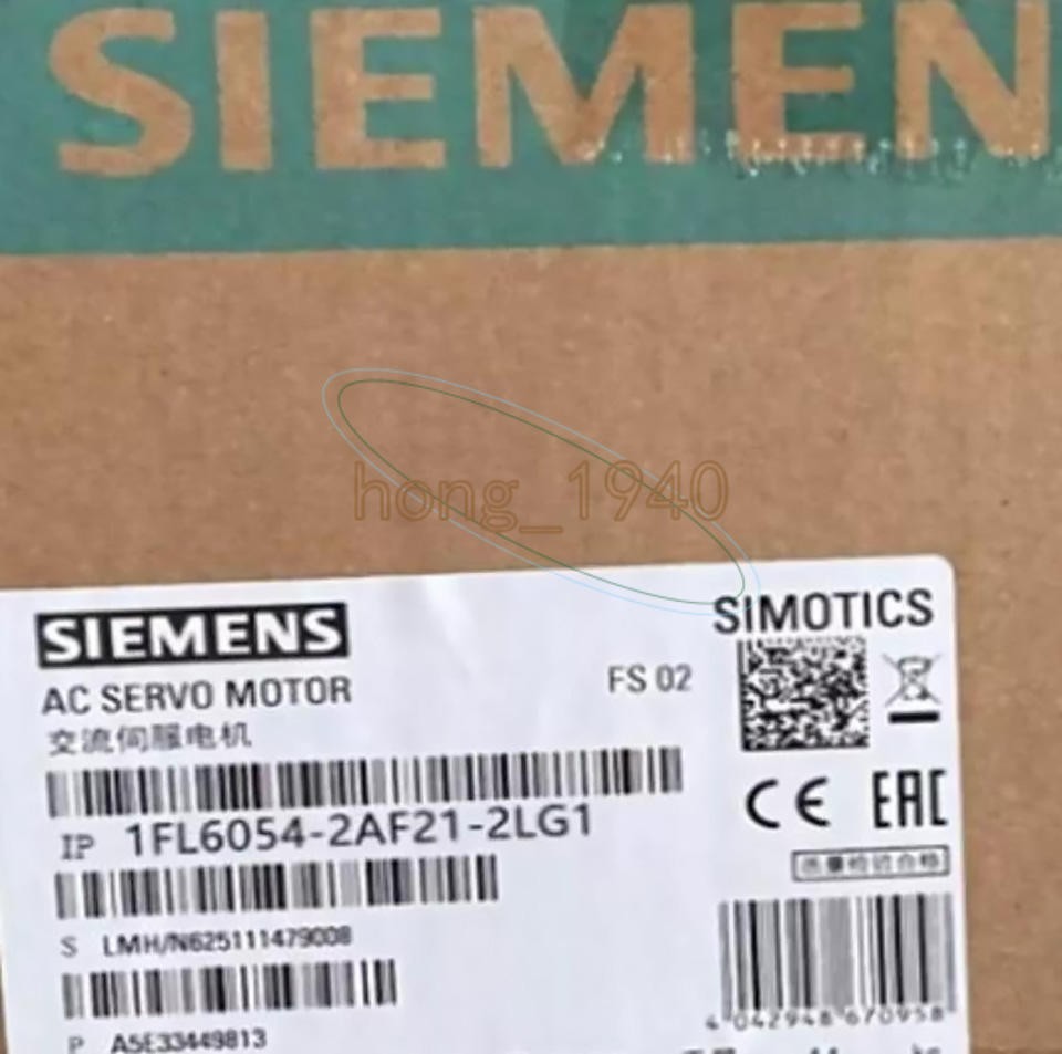 One New Siemens Servo Motor 1Fl6054-2Af21-2Lg1