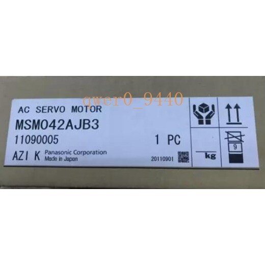 1PC New   MSM042AJB3 AC Servo Motor In Box Expedited Shipping #F5