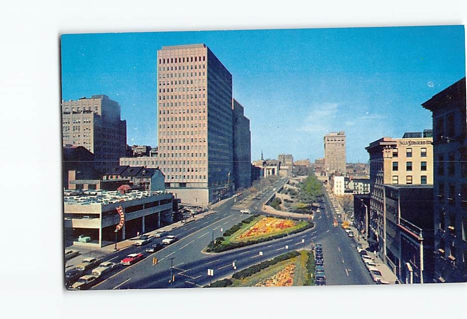 Postcard St. Paul Place Baltimore Maryland USA