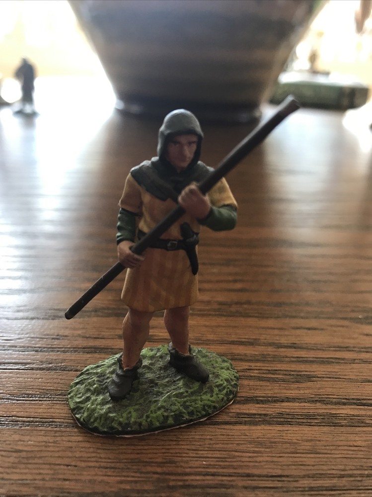 Vintage Altaya Soldats du Moyen Age 13th Century Scottish Foot Soldier