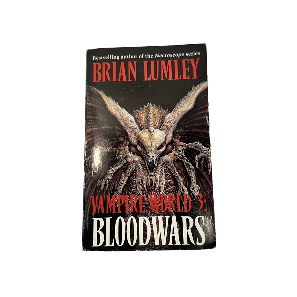 Brian Lumley Vampire World 3 Bloodwars Vintage British Horror Paperback