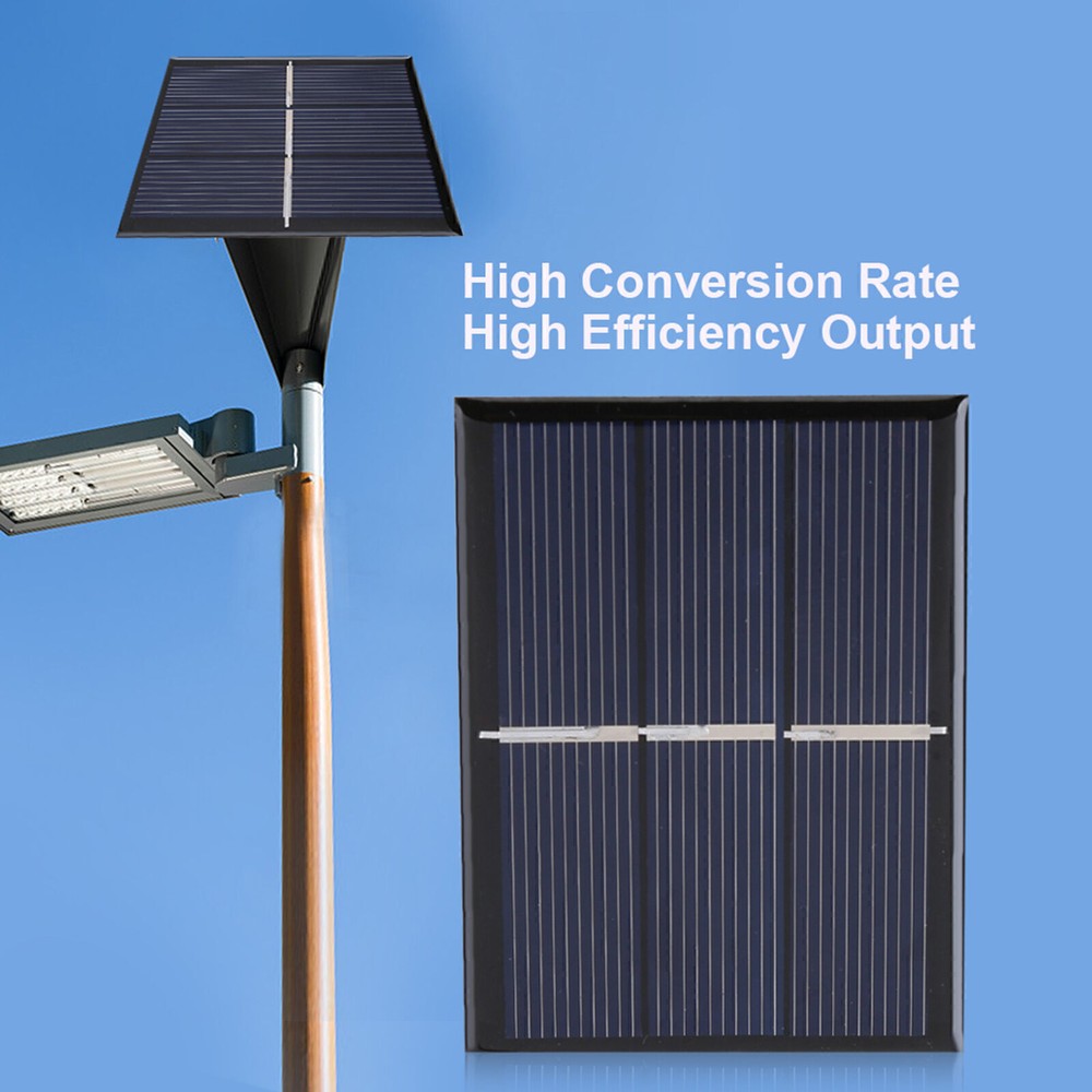 2pcs Mini 0.65W 1.5V Solar Panel DIY Battery Charger Module