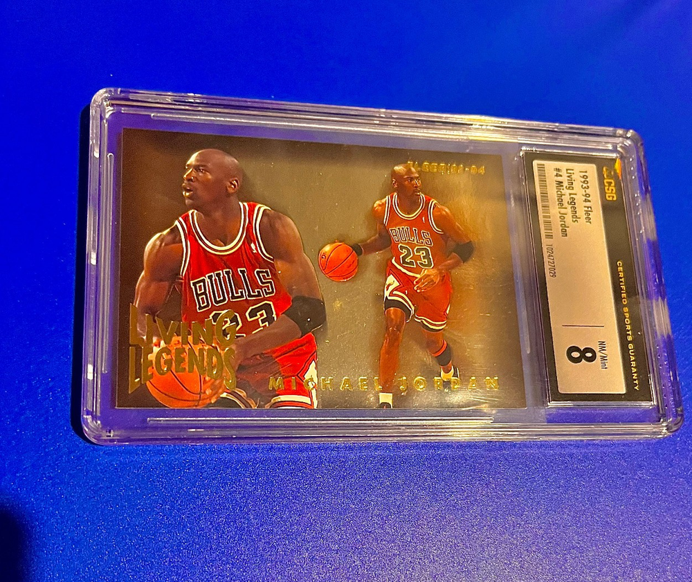 🔥1993-94 Fleer - Living Legends 🔥 Michael Jordan #4