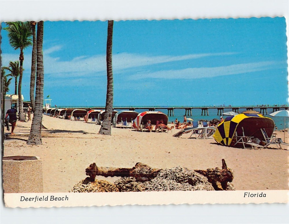Postcard Deerfield Beach Florida USA