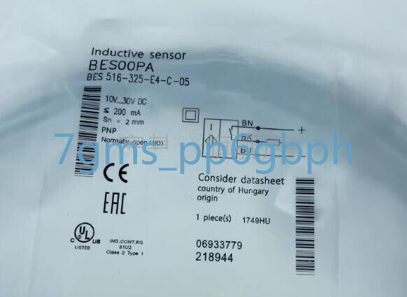 1 PCS NEW   BES00PA Inductive Proximity Switch BES 516-325-E4-C-05 #F22