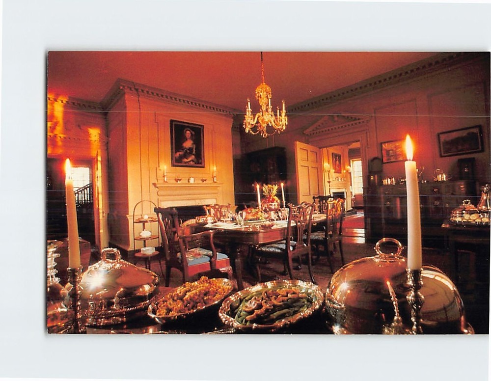 Postcard Shirley Plantation Charles City Virginia USA