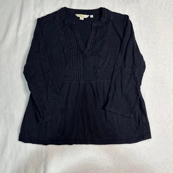 Navy Blue Boden 3/4 blouse Size M