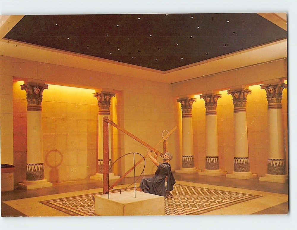 Postcard Astronomical Courtyard Museum of History & Technology Washington DC USA