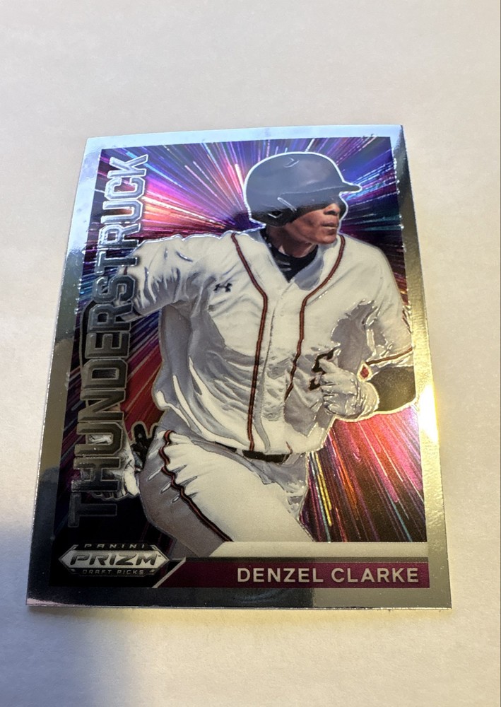 2021 Panini Prizm Draft Picks - Thunderstruck Denzel Clarke #T-DC (RC)