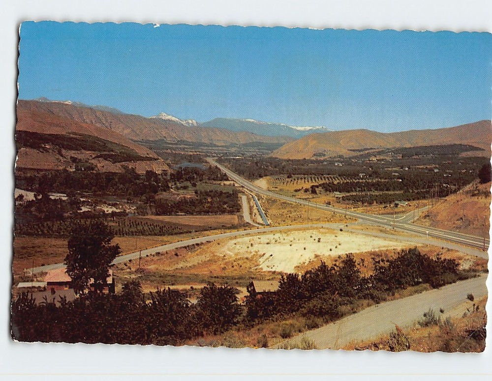Postcard Wenatchee Valley Washington USA