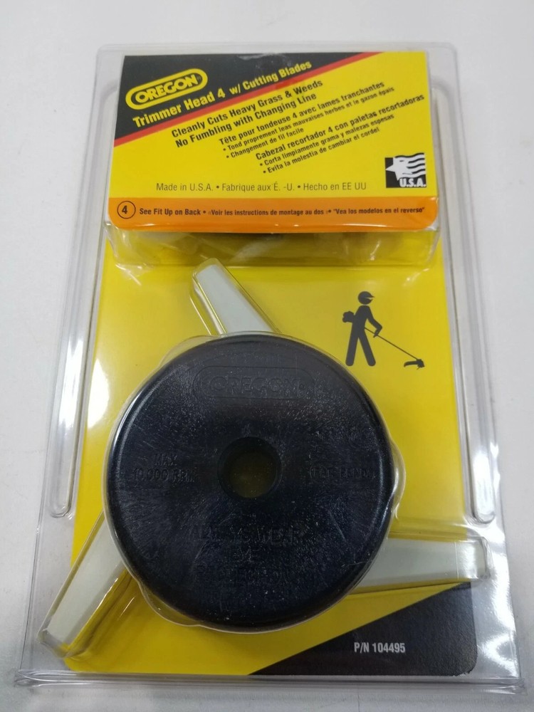 10-Pack Oregon 104495 3-Blade Trimmer Head - Fast Free Shipping