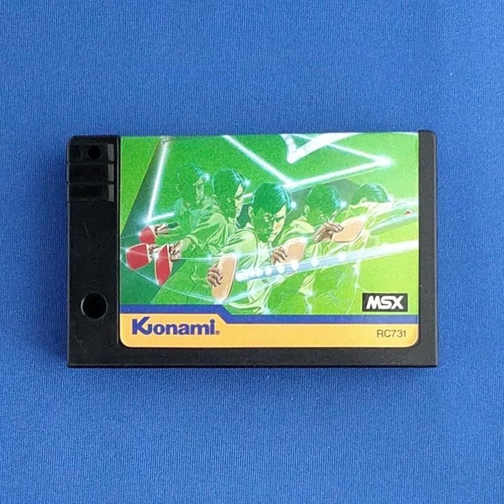 Konami Ping Pong for MSX retro gaming classic
