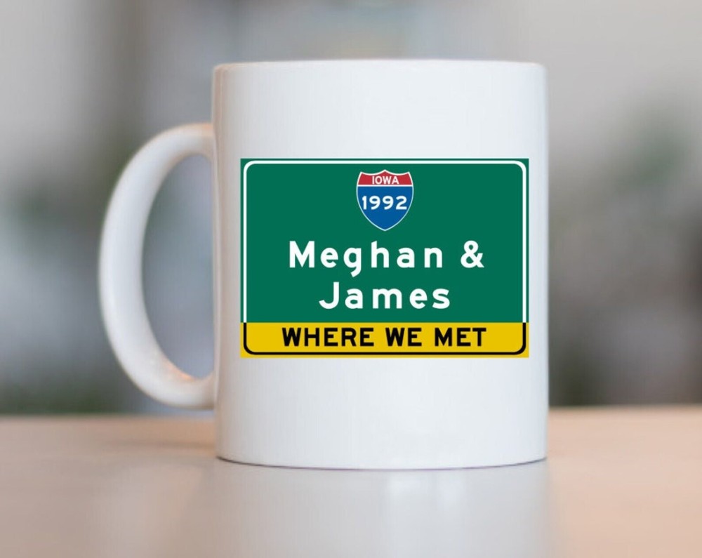 Custom Iowa Couples Gift Mug Iowa Home Gift Custom Couples Gift Mug Iowa Iowa