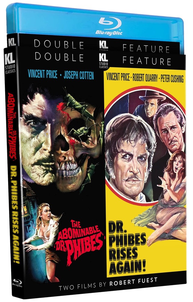 Dr. Phibes Double Feature The Abominable Dr. Phibes/Dr. Phibes Rises A (Blu-ray)