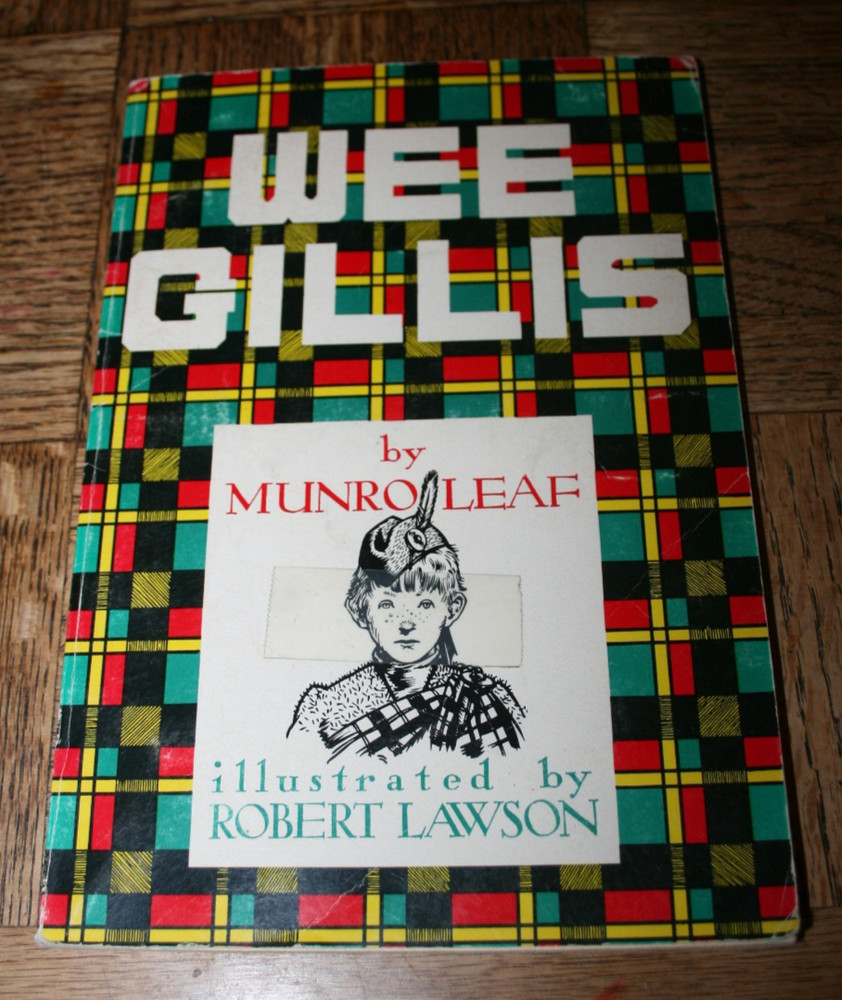 WEE GILLIS-By Munro Leaf Illus. by Robert Lawson Vintage-PB Story of Ferdinand