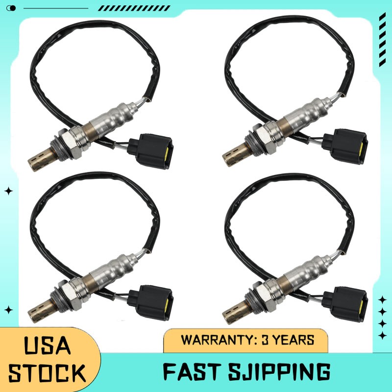 4Pcs Up+Downstream O2 Oxygen Sensor For 2007-2009 Dodge Ram 1500 2500 3500 5.7L