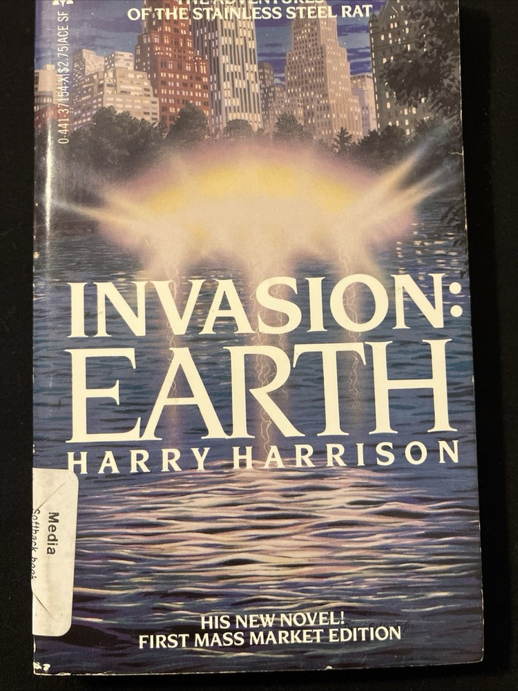 Invasion: Earth by Harry Harrison (1983, Mass Market) Ace vintage SF VG+