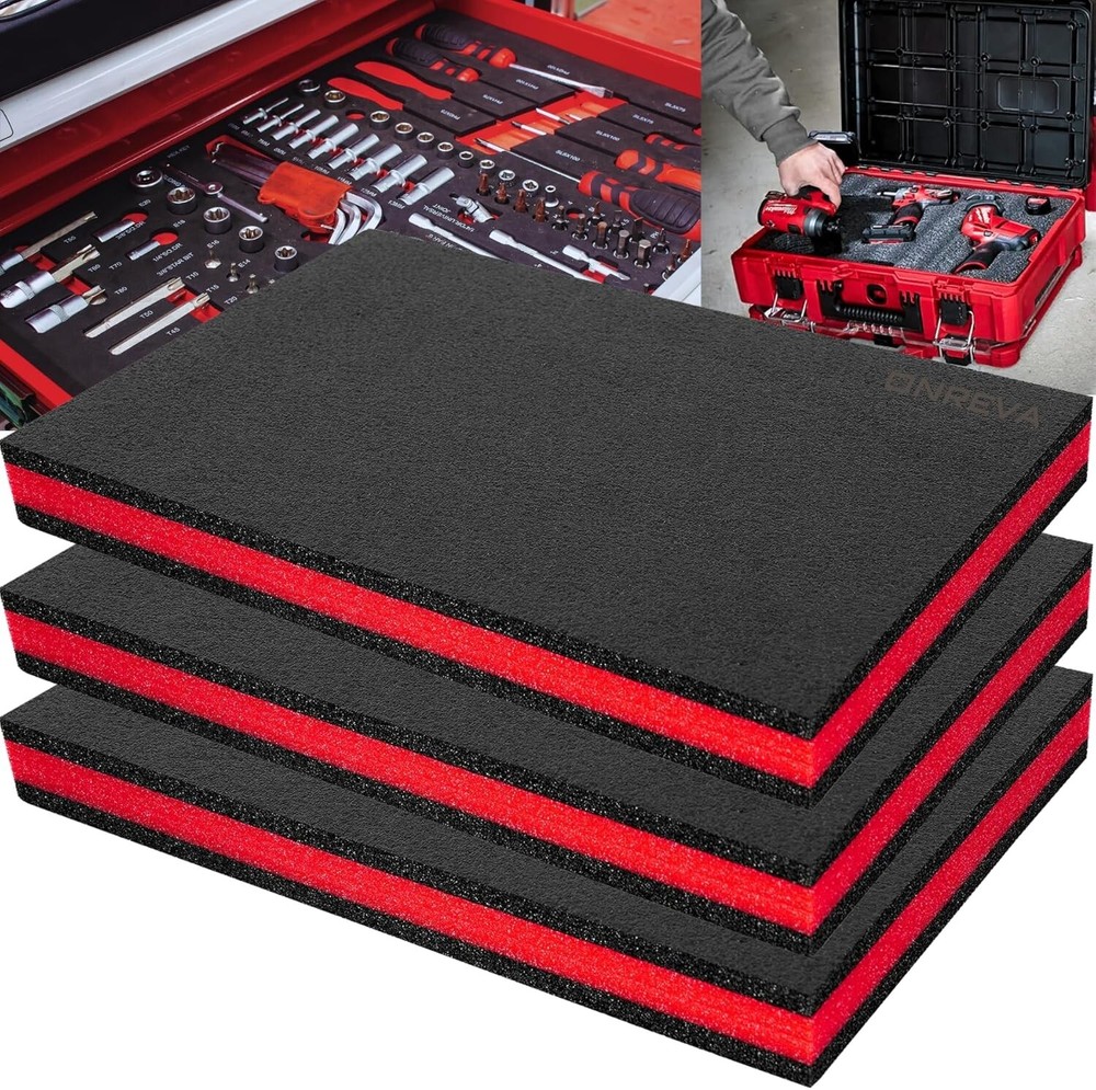 Milwaukee Packout Tool Box Shadow Foam Organizer Kaizen Inserts