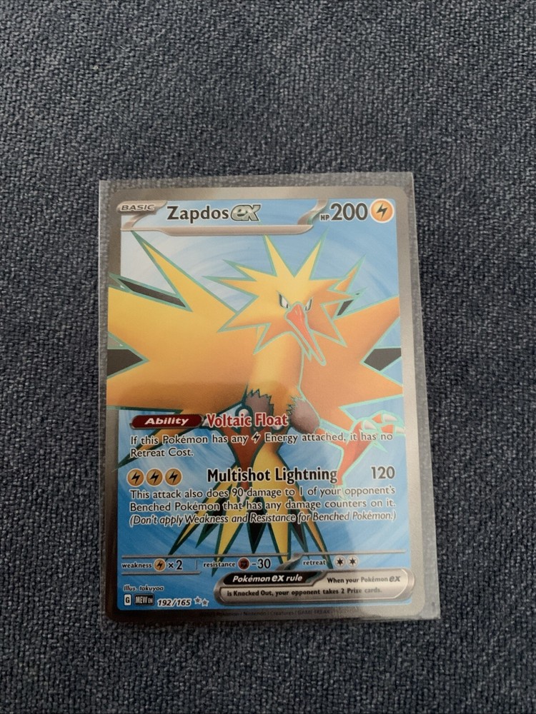 Zapdos ex 192/165 Sv: Scarlet & Violet 151 Holo