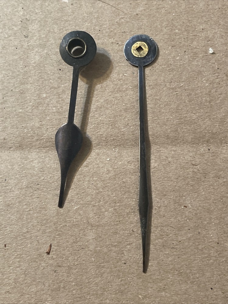 Antique German Westminster Chime Bracket Clock Hands Parts Kienzle Era