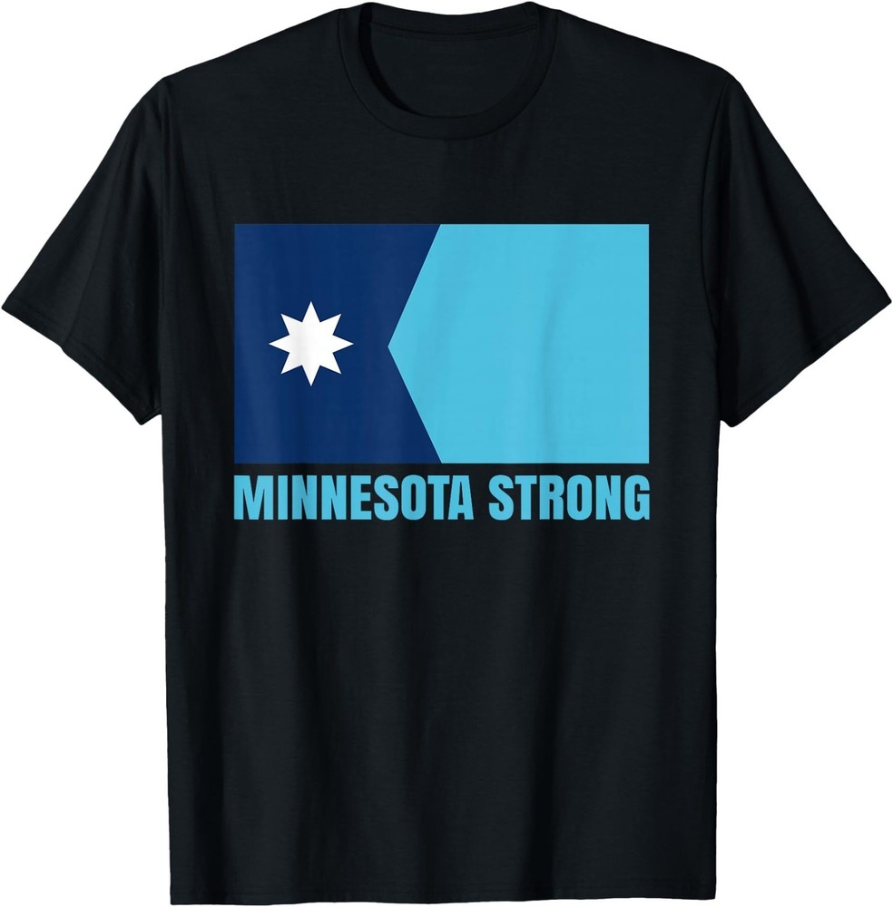 Retro Vintage Minnesota Strong T-Shirt, Men Women Tee, Gildan 5000