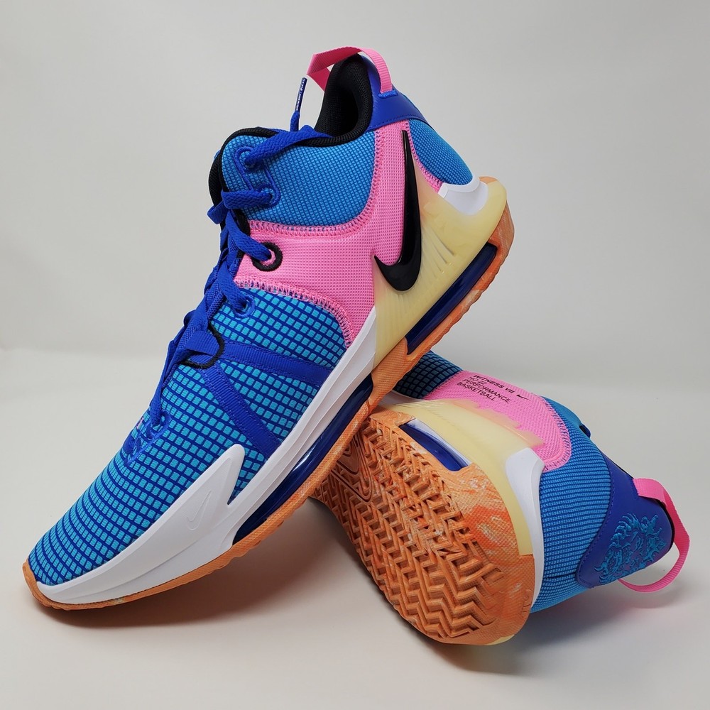 Nike LeBron Witness 7 DM1123-400 Men's Hyper Royal Pink Men's Size 15