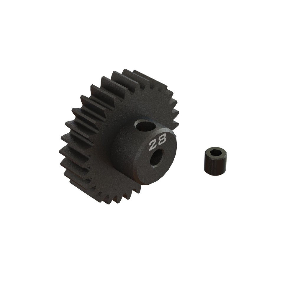 ARRMA 28T 0.8Mod 1/8 Bore CNC Steel Pinion Gear ARA311090 Gears & Differentials
