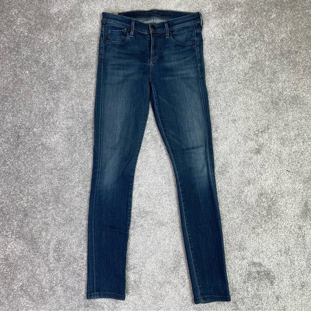 Citizens of Humanity Jeans Women’s 26 Blue Skinny Low Rise Dark Denim Avedon