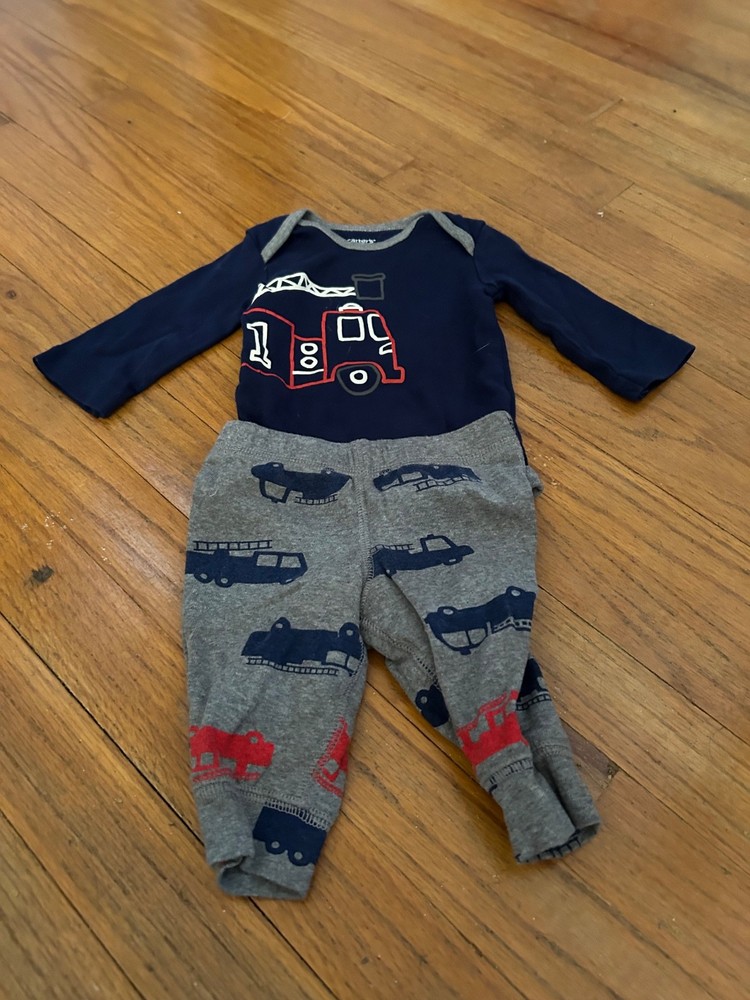 3 month baby boy 2 piece outfit