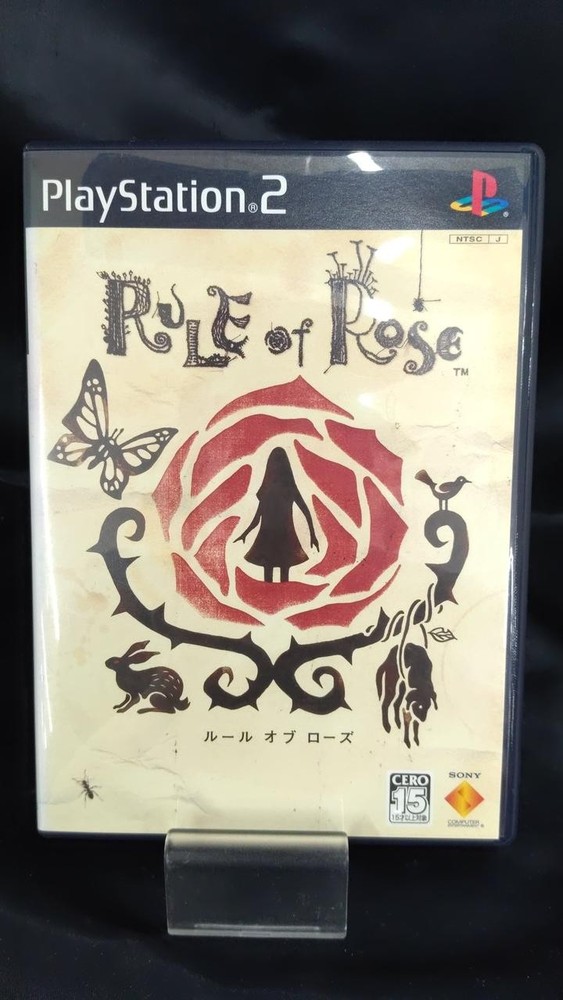 Sony Rule of Rose PS2 Game - Used, Slight Scratches, Jacket Sun Damage