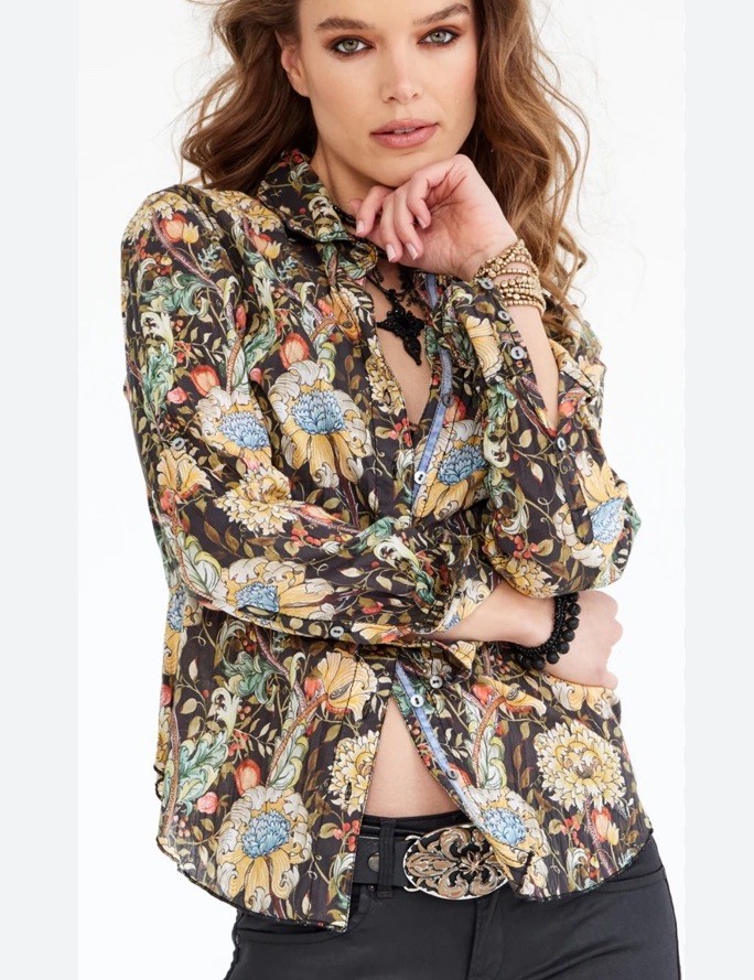 CINO ALHAMBRA BUTTON DOWN SHIRT S