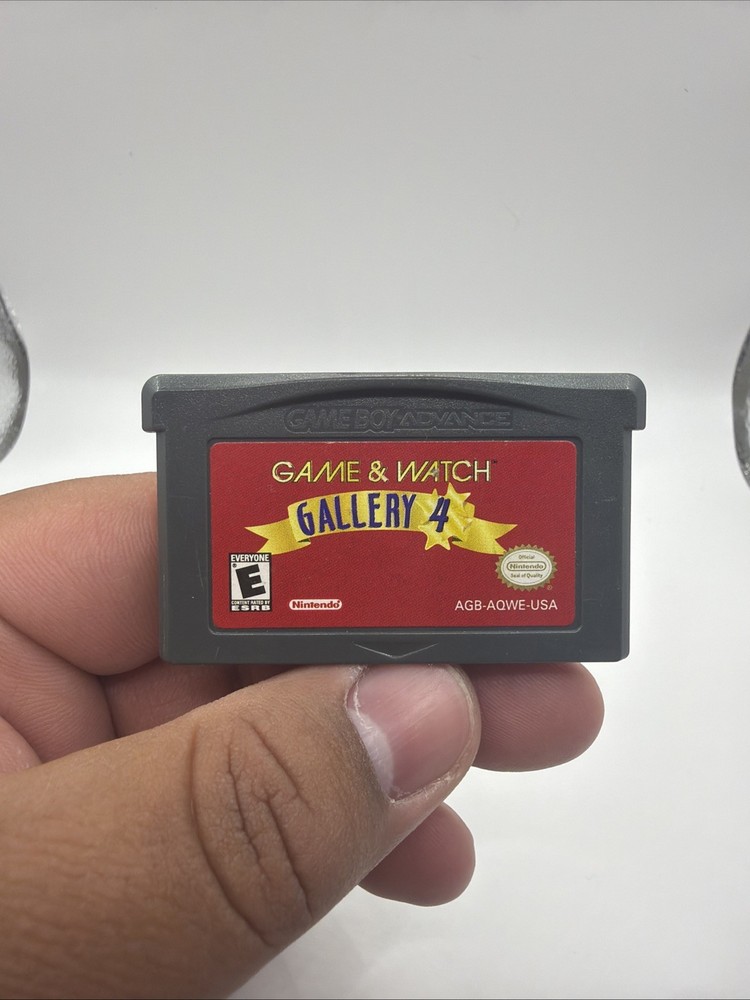Game & Watch Gallery 4 (Nintendo Game Boy Advance, 2002) Cartridge Only
